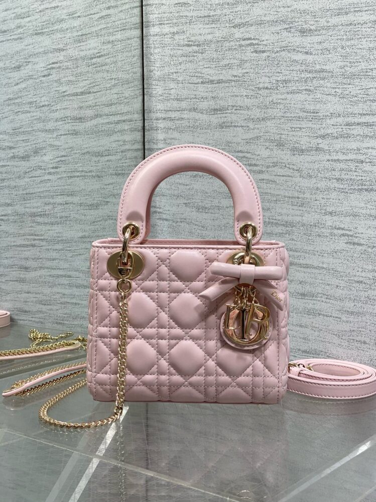 Túi CD lady charm nơ 17cm