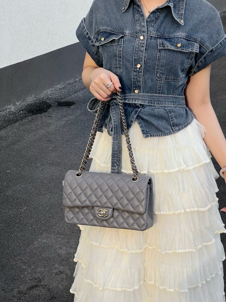 (Da Pháp) Túi CN classic lambskin 25